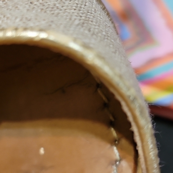 Paloma Barcelo Wedge Platform Round Toe Ankle Strap/Cross Strap Sandals - Picture 9 of 9